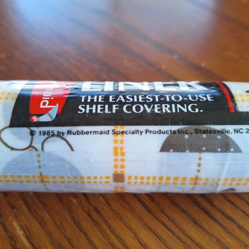 Rubbermaid Vintage 1980s Chicken Shelf Covering Liner Cottage Farmhouse 10 sqft